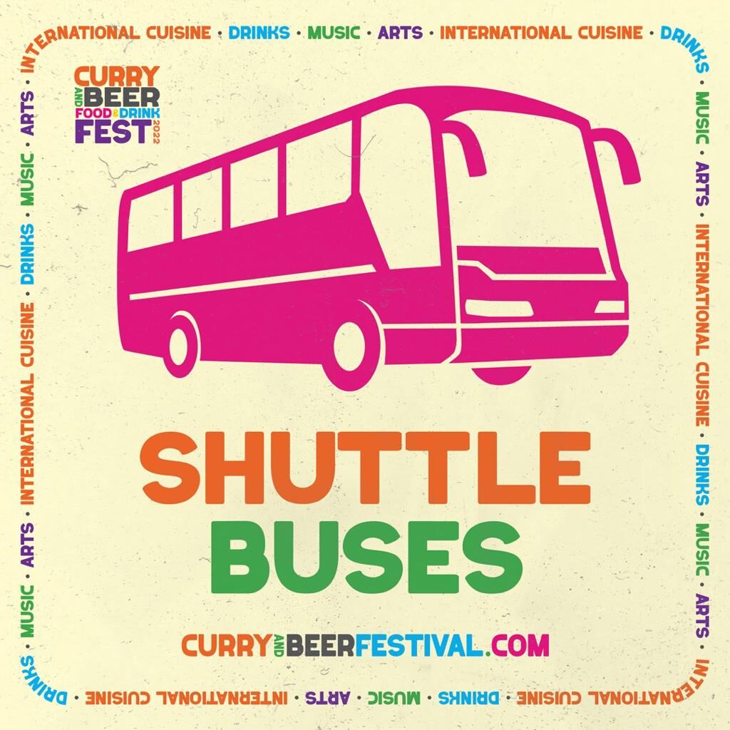 Shuttle Buses - Curry & Beer Festival